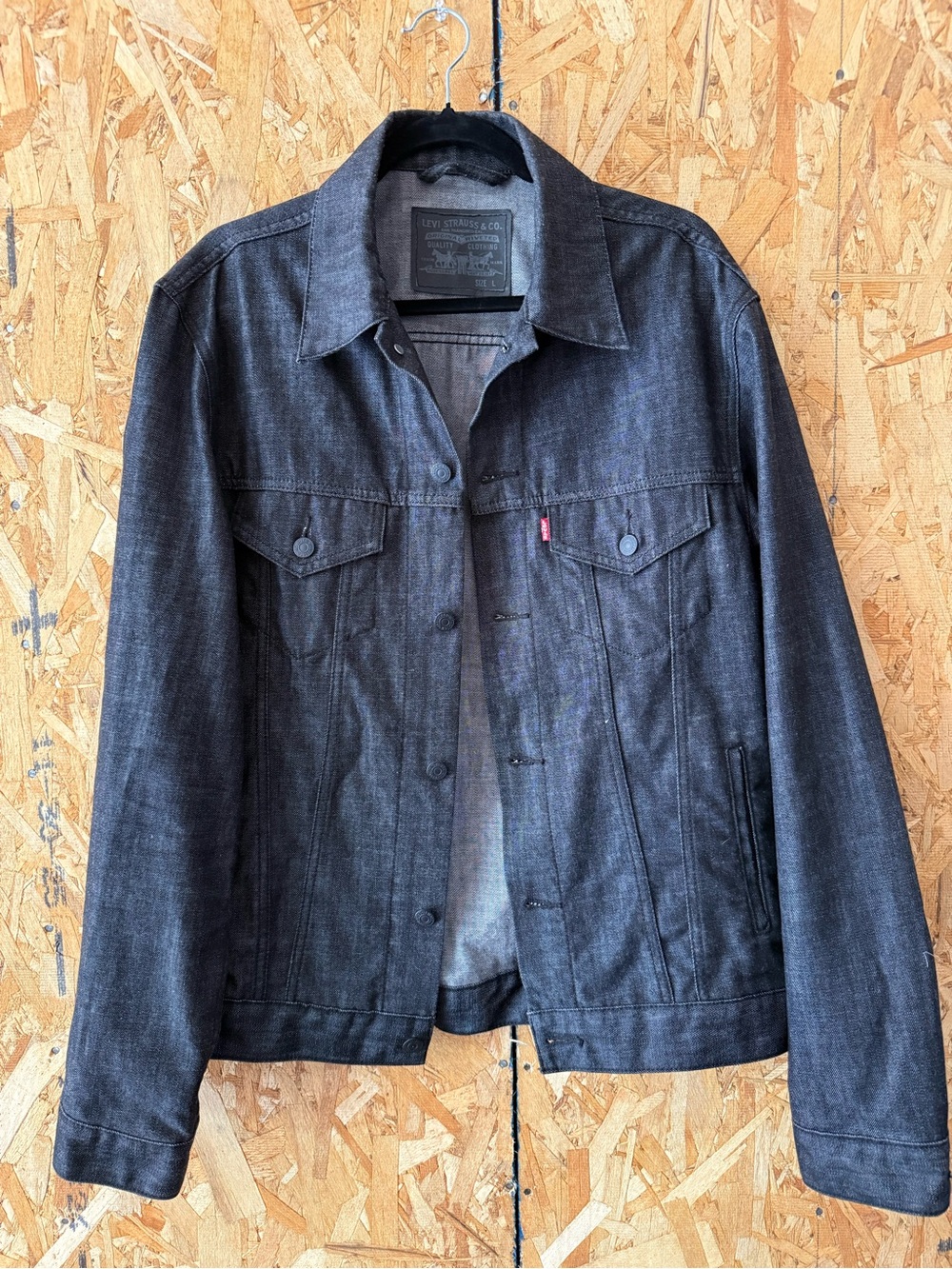 Levi's Men's Dark Denim Trucker Jacket